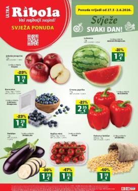 ribola - Aktualni katalog Ribola - SUPER PONUDA od srijede, 27.05.2026 do utorka, 02.06.2026