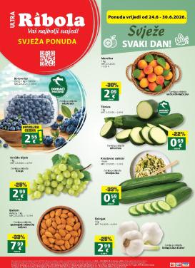 ribola - Aktualni katalog Ribola - Super ponuda od srijede, 24.06.2026 do utorka, 30.06.2026