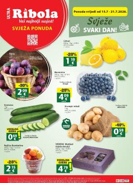 ribola - Aktualni katalog Ribola - Super ponuda od srijede, 15.07.2026 do utorka, 21.07.2026
