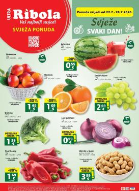 ribola - Aktualni katalog Ribola - Super ponuda od srijede, 22.07.2026 do utorka, 28.07.2026