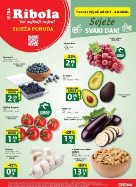 ribola - Aktualni katalog Ribola - Super ponuda od srijede, 29.07.2026 do utorka, 04.08.2026