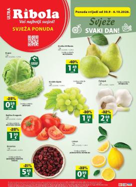 ribola - Aktualni katalog Ribola - Super ponuda od srijede, 30.09.2026 do utorka, 06.10.2026