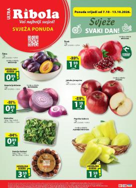 ribola - Aktualni katalog Ribola - Super ponuda od srijede, 07.10.2026 do utorka, 13.10.2026