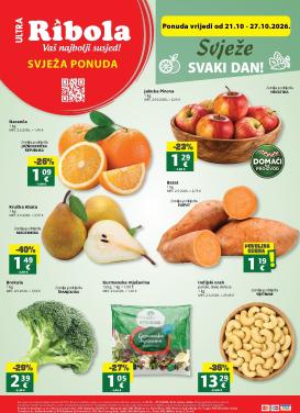 ribola - Aktualni katalog Ribola - Super Ponuda od srijede, 21.10.2026 do utorka, 27.10.2026
