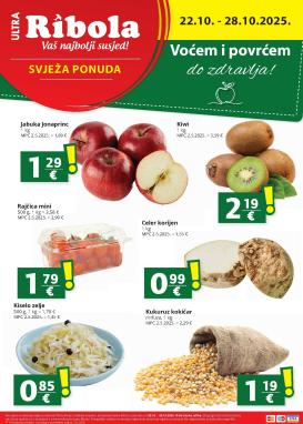ribola - Prelistajte katalog Ribola - Super ponuda, vrijedi od 22.10. do 28.10.