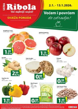 ribola - Prelistajte katalog Ribola - Super ponuda, vrijedi od 02.01. do 13.01.