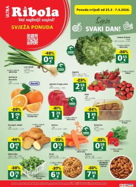 ribola - Prelistajte katalog Ribola - Super ponuda, vrijedi od 25.03.2026 do 07.04.2026