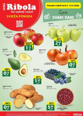 ribola - Aktualni Ribola - Super ponuda katalog vrijedi od srijede 06.05.2026 do utorka 12.05.2026