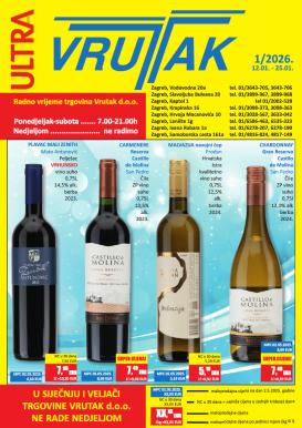 vrutak - Prelistajte katalog Vrutak - Katalog siječanj, vrijedi od 12.01. do 25.01.