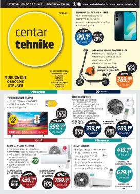 centar-tehnike - Novi Centar tehnike katalog od ponedjeljka, 15.06.2026 do ponedjeljka, 06.07.2026