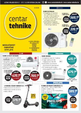 centar-tehnike - Novi Centar tehnike katalog od ponedjeljka, 06.07.2026 do ponedjeljka, 27.07.2026