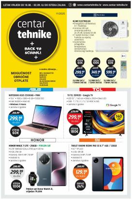 centar-tehnike - Prelistajte katalog Centar tehnike, vrijedi od 18.08. do 02.09.