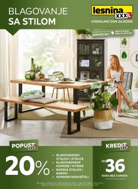 lesnina-xxxl - Prelistajte katalog Lesnina - Blagovanje sa stilom, vrijedi od 03.11. do 20.11.