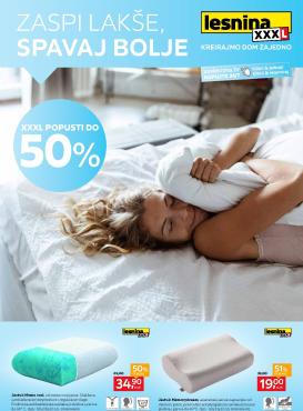 lesnina-xxxl - Aktualni Lesnina - Zaspi lakše, spavaj bolje katalog vrijedi od ponedjeljka 20.04.2026 do subote 23.05.2026