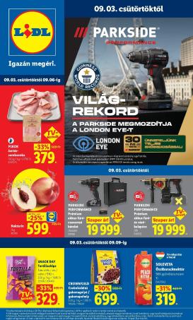 lidl - Aktuális Lidl szórólap érvényes csütörtöktől 2026.09.03.-től szerdától 2026.09.09.-ig