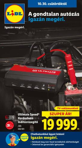 lidl - Lidl - Non Food akciós újság, érvényes 10.30. - 11.05.
