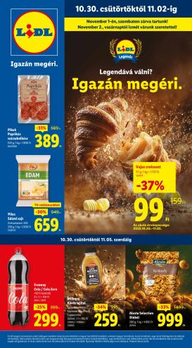 lidl - Lidl akciós újság, érvényes 10.30. - 11.05.