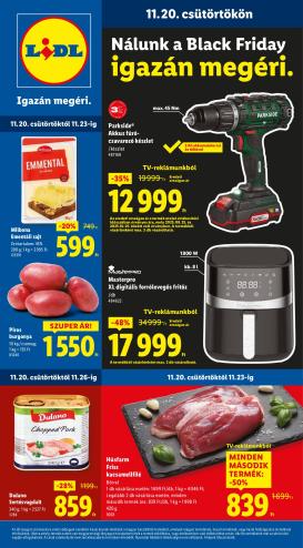 lidl - Lidl akciós újság, érvényes 11.20. - 11.26.