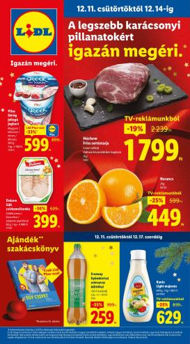 lidl - Lidl akciós újság, érvényes 12.11. - 12.17.