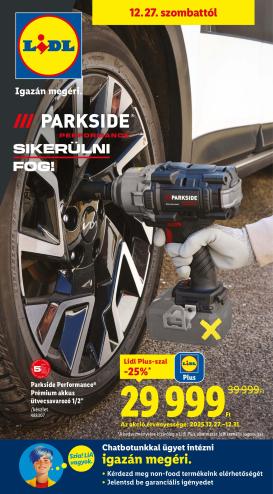 lidl - Lidl - Nonfood akciós újság, érvényes 12.27. - 12.31.