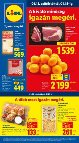 lidl - Lidl akciós újság, érvényes 01.15. - 01.21.