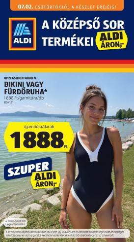 aldi - A jövőbeli Aldi - Középső sor termékei akciós újság csütörtöktől 2026.07.02.-tól szerdától 2026.07.08.-ig érvényes.