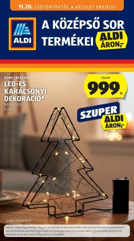 aldi - Aldi - Középső sor termékei akciós újság, érvényes 11.20. - 11.26.