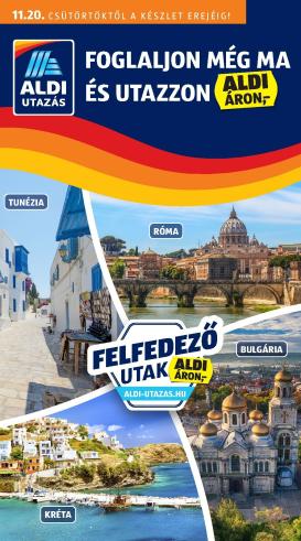 aldi - Aldi - Utazás katalógus akciós újság, érvényes 11.20. - 11.26.