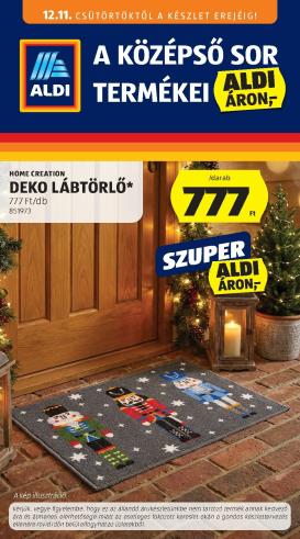 aldi - Aldi - Középső sor termékei akciós újság, érvényes 12.11. - 12.17.