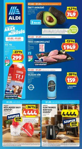 aldi - Aldi akciós újság, érvényes 01.02. - 01.07.