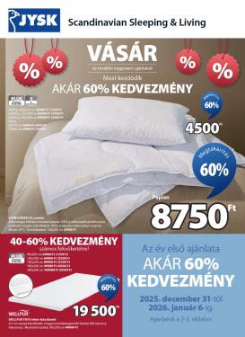jysk - JYSK akciós újság, érvényes 12.31. - 02.01.