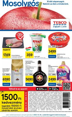 tesco - Tesco Szupermarket akciós újság, érvényes 10.09. - 10.15.