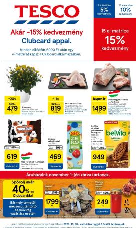 tesco - Tesco akciós újság, érvényes 10.30. - 11.05.