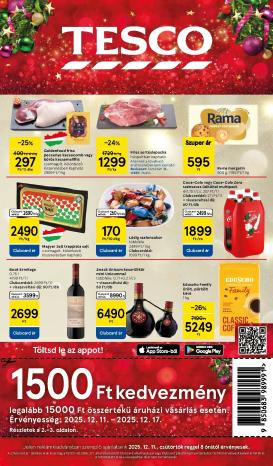 tesco - Tesco akciós újság, érvényes 12.11. - 12.17.