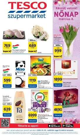 tesco - Tesco - szupermarket akciós újság, érvényes 2026.03.05. - 2026.03.11.