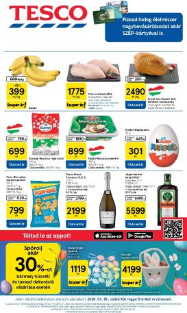 tesco - Tesco akciós újság, érvényes 2026.03.19. - 2026.03.25.