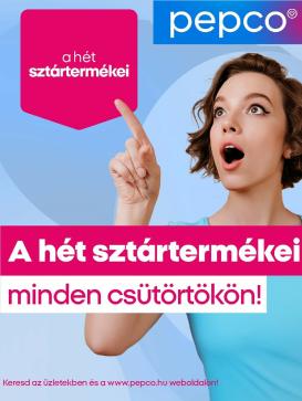 pepco - Pepco - A hét sztártermékei akciós újság, érvényes 10.09. - 10.15.