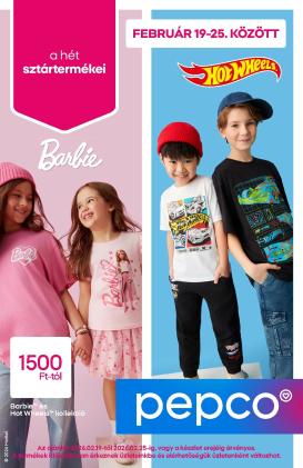 pepco - Pepco - Barbie és Hot Wheels akciós újság, érvényes 2026.02.19. - 2026.02.25.