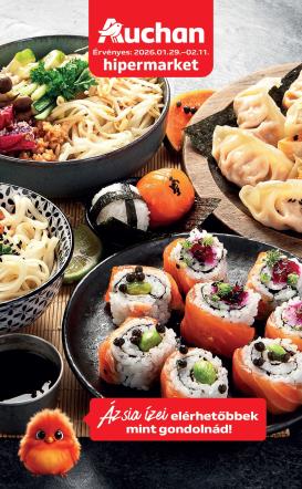 auchan - Auchan - Ázsiai hetek akciós újság, érvényes 01.29. - 02.11.