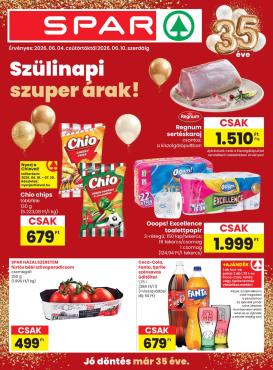 spar - SPAR hirdetmény a következő hétre csütörtöktől 2026.06.04.-tól szerdától 2026.06.10.-ig