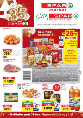 spar - SPAR - Market, City hirdetmény a következő hétre csütörtöktől 2026.07.16.-tól szerdától 2026.07.22.-ig