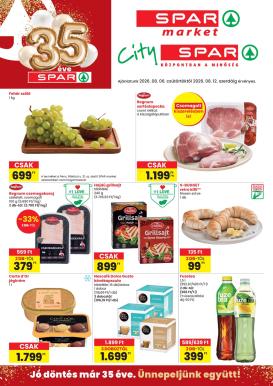 spar - SPAR - Market, City hirdetmény a következő hétre csütörtöktől 2026.08.06.-tól szerdától 2026.08.12.-ig