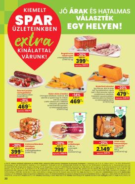 spar - SPAR - Extra akciós újság, érvényes 10.09. - 10.15.