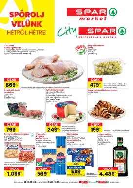 spar - SPAR - Market, City akciós újság, érvényes 10.09. - 10.15.