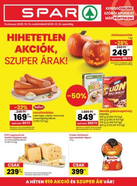 spar - SPAR akciós újság, érvényes 10.16. - 10.22.