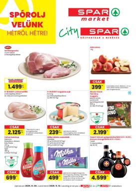 spar - SPAR - Market, City akciós újság, érvényes 11.06. - 11.12.