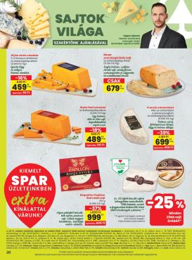 spar - SPAR - Extra akciós újság, érvényes 01.22. - 01.28.