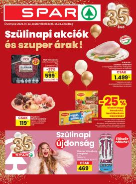spar - SPAR akciós újság, érvényes 01.22. - 01.28.
