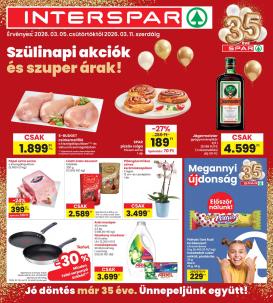 spar - INTERSPAR akciós újság, érvényes 2026.03.05. - 2026.03.11.