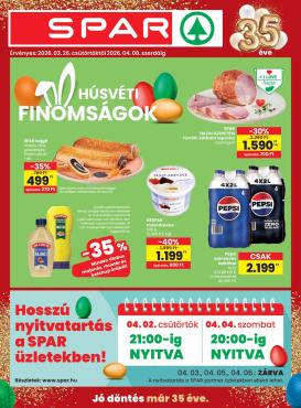spar - SPAR akciós újság, érvényes 2026.03.26. - 2026.04.08.